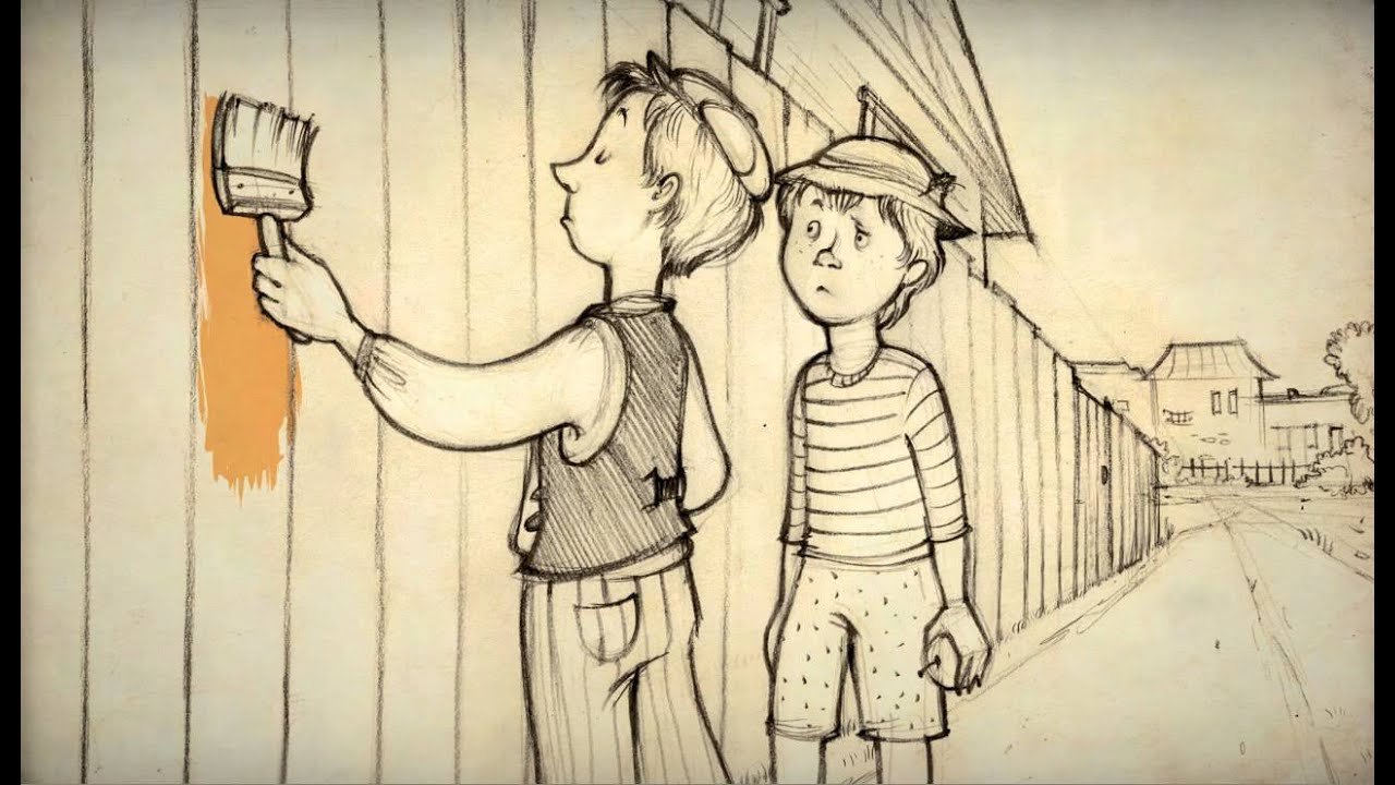 Карандаш про друзей. Том Сойер. Иллюстрация Тома Сойера 4 класс. Приключения Тома Сойера рисунок. Иллюстрация к тому Сойеру.