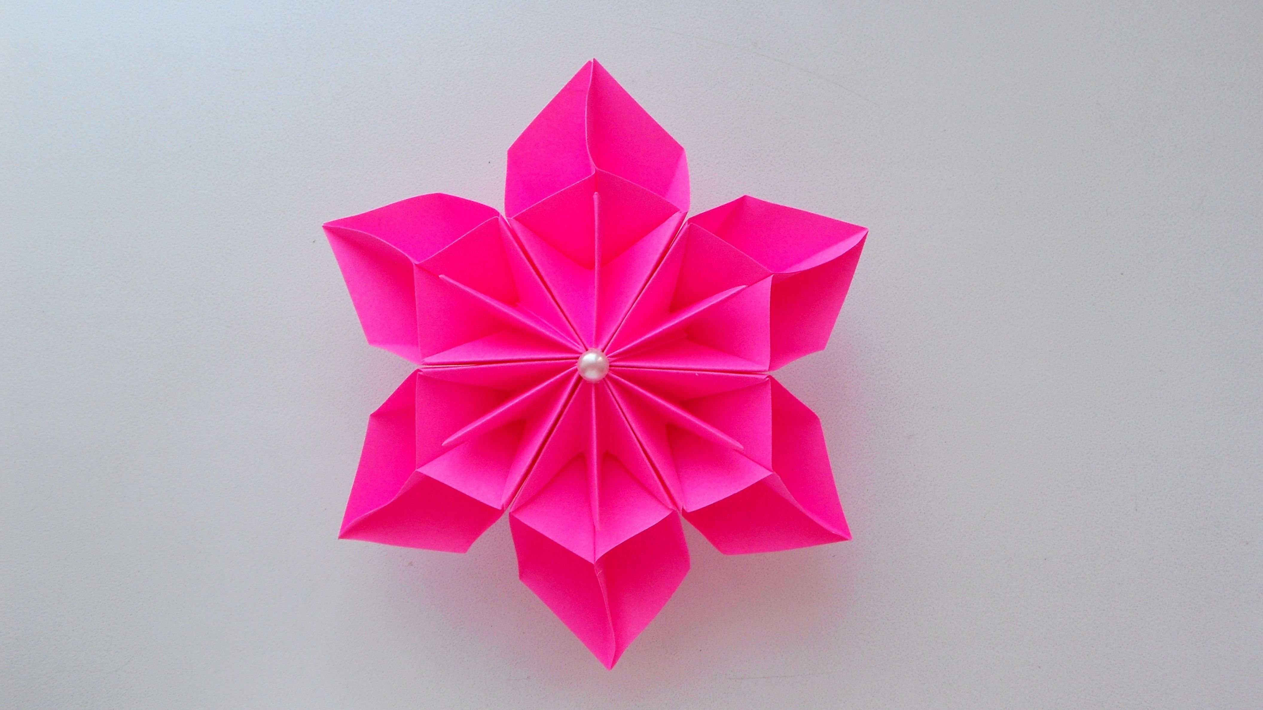 Оригами цветок памяти. Оригами. Оригами цветочек. Красивые цветы оригами. Объемные цветы оригами.